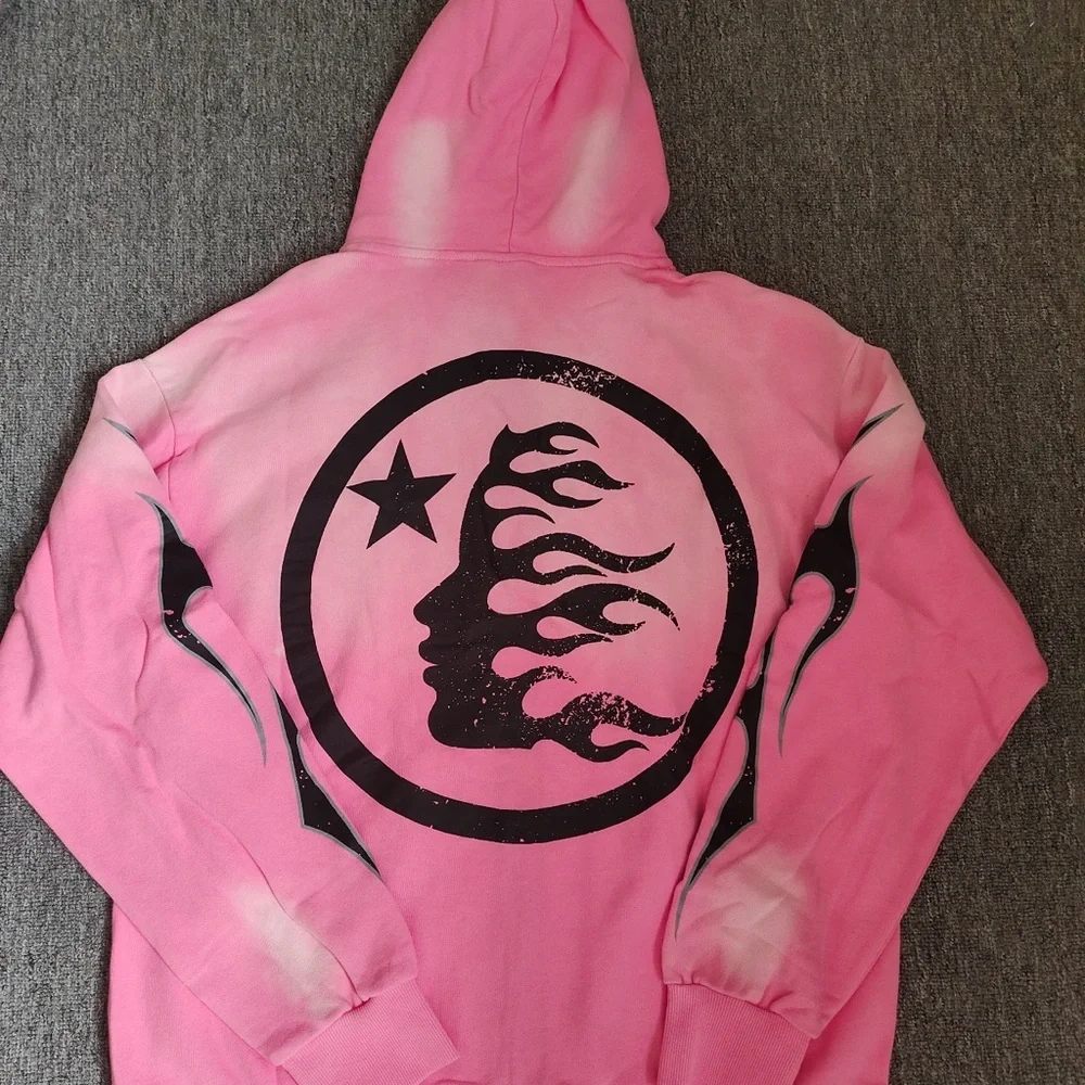 Helstar Pink Hoodie Jacket for Men - Picture 2 of 2